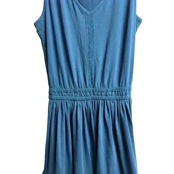 Matilda Jane Women's Blue Ruffle Hem Swing Summer Dress Size Small - Picture 5 of 8